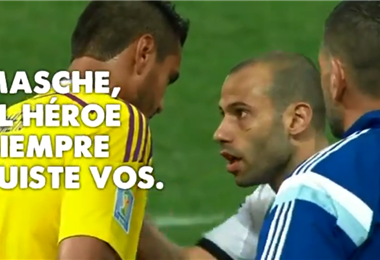 Mascherano y Romero