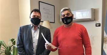 Raimundo junto a Quiroga