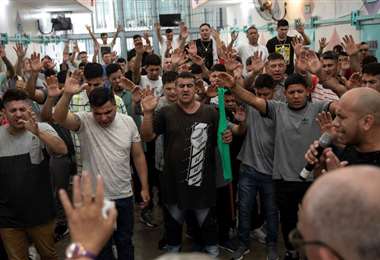 Pabellón evangélico de una cárcel argentina