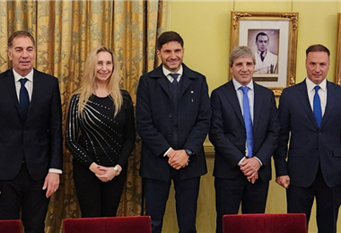 Gobierno de Santa Fe en Casa Rosada